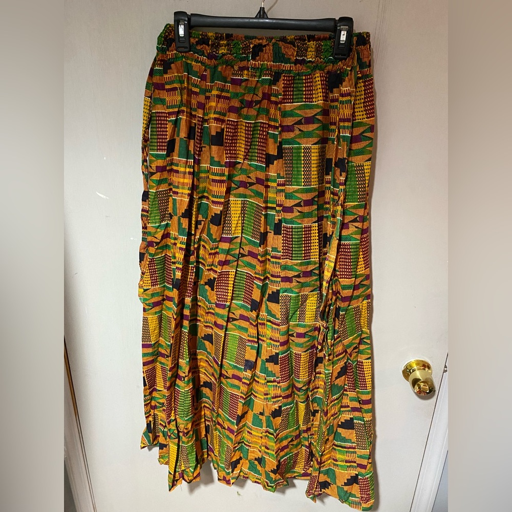 African dashiki skirt ! One size fit all !